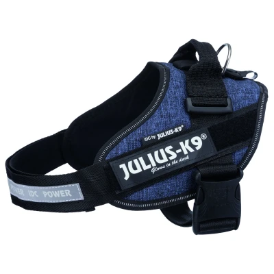 Afbeelding van Julius K9 Idc Powertuig Jeans Hondenharnas 58 76x4.0 cm