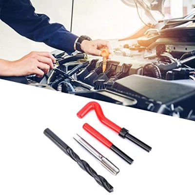 Afbeelding van Oumefar 17 delige M12 x 1,5 roestvrijstalen draadinzet schroefdraad reparatieset schroefdraadreparatieset voor auto onderdelen