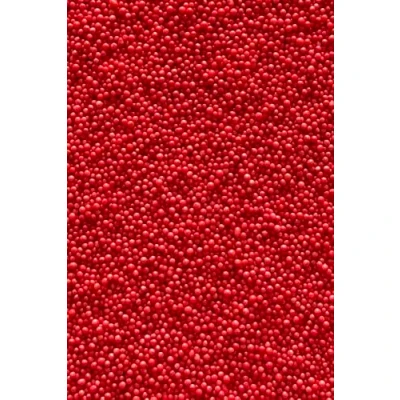 Afbeelding van SD Pearls perles de sucre métalliques, comestibles, décoration gâteau, décoratives pour biscuits, gâteaux, cupcakes, beignets, dessert (rouge, 100 g)
