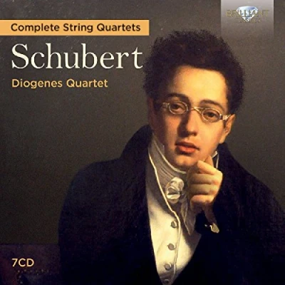 Afbeelding van Diogenes Quartet &amp; Stefan Kirpal Schubert: Complete String Quartets (7 CD)