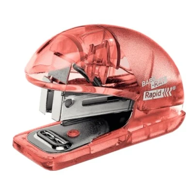 Afbeelding van Rapid Mini nietmachine, capaciteit 10 vellen, perzik, F4, Colour&#039;Ice, 5001325