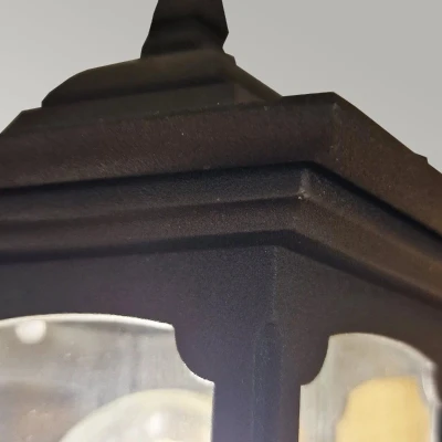 Afbeelding van Elstead Lighting LED Wand Buitenlamp Parish Mini 1X E27 Max 60W IP44 Dimbaar Black