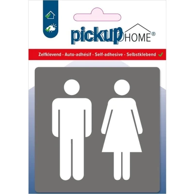 Afbeelding van Pickup Route Acryl Dames/heren Grijs 9 x cm