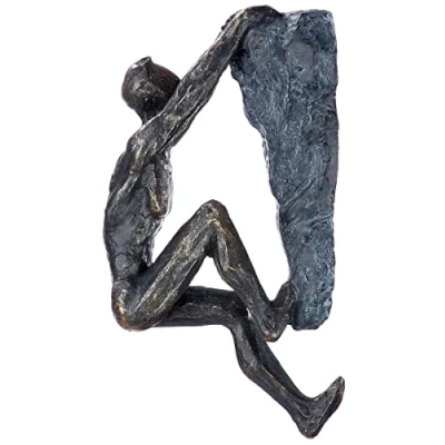 Afbeelding van sculptuur ambitie hangend 10x7x20 polyresin