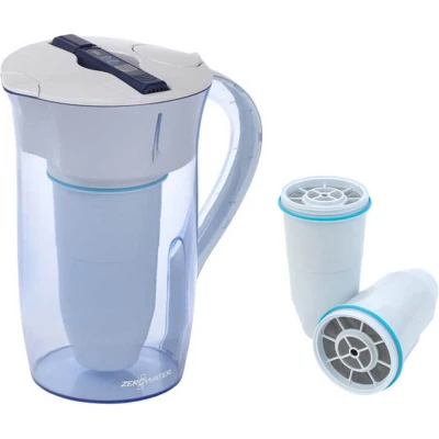 Afbeelding van Combi box: 2.4 Liter Waterkan (Rond) incl. totaal 3 filters