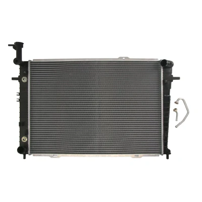 Afbeelding van THERMOTEC D70308TT Radiateur Aluminium voor voertuigen met/zonder airco 640 462 18 Manuale / Automatische versnelling Koelribben gesoldeerd