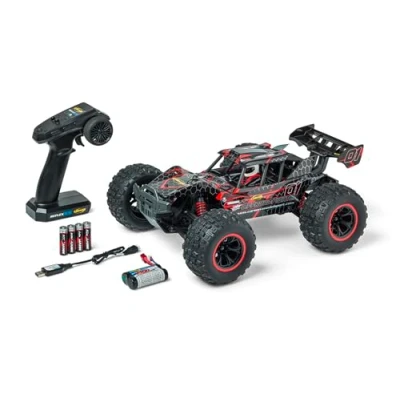 Afbeelding van Carson Modellsport XS Offroad Fighter Cage Brushed 1:10 RC auto Elektro Truggy 4WD RTR 2,4 GHz