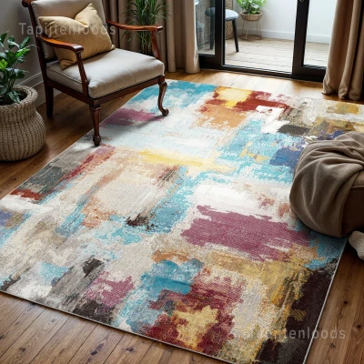 Afbeelding van Picasso Artisan Vintage Vloerkleed Multi Laagpolig 133x190 cm