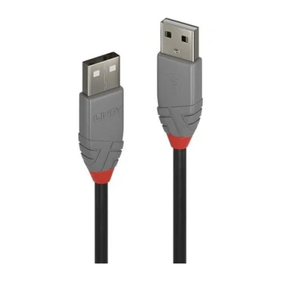 Image de Lindy Anthra Line Câble USB (M) pour 2.0 3 m rond noir