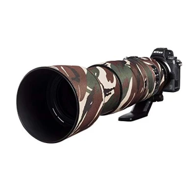 Afbeelding van easyCover Sourcingmap Neopreen Beschermhoes voor Nikon 200 500mm f/5.6 VR Camouflage Patroon Groen