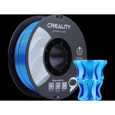 Afbeelding van creality 3d filament pla 1.75mm silk blauw 1kg