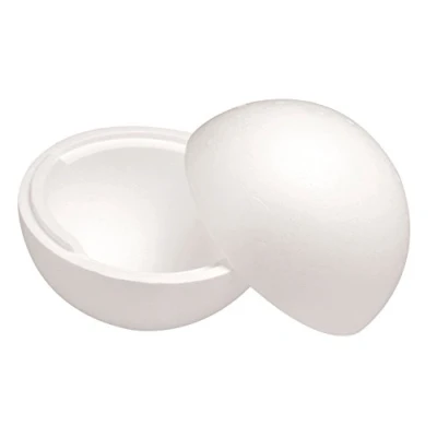 Afbeelding van GLOREX GmbH 6 3803 840 piepschuimbal, wit, ø 20 x cm