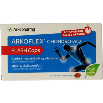 Afbeelding van Arkopharma Arkoflex Flash Capsules 10CP