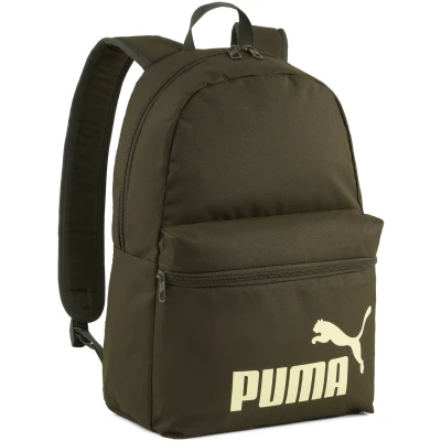 Afbeelding van PUMA Phase Backpack Unisex Tas Dark Olive Gold Moon