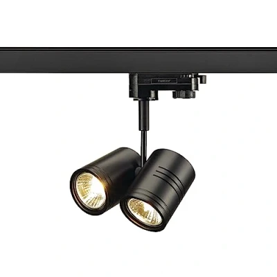 Afbeelding van SLV BIMA 230V railsysteem lamp GU10 Zwart (mat)