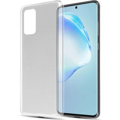 Afbeelding van Cadorabo Hoesje geschikt voor Samsung Galaxy S20 PLUS in VOLLEDIG TRANSPARANT Beschermhoes gemaakt van flexibel TPU Silicone Case Cover