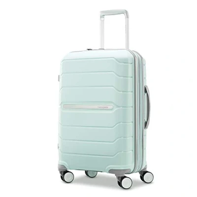 Afbeelding van Samsonite Freeform Uittrekbare harde koffer met dubbele zwenkwielen, Mint groen, Hardside uitbreidbaar zwenkwielen