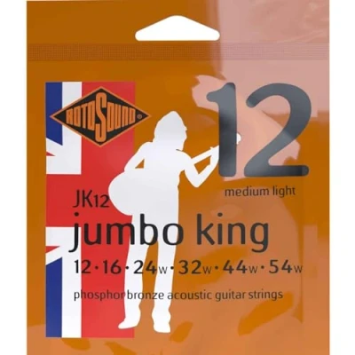 Afbeelding van Rotosound JK12 0.12 jumbo King snaren set medium light