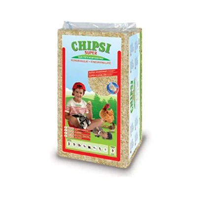 Afbeelding van 24kg Chipsi Super Strooisel voor Knaagdier en Konijnenkooien