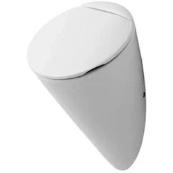 Afbeelding van Duravit Starck 1 urinoir afzuigend voor deksel met bevestiging achterinlaat wondergliss wit