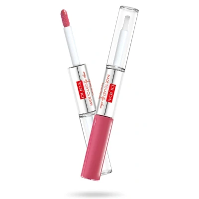 Afbeelding van Pupa Milano Made To Last Lip Duo Liquid Colour Hot Pink 8ml Haibu by Kapperskorting.com