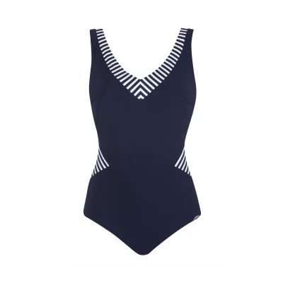 Afbeelding van Sunflair Mynewbikini Badpak, Dames, Maat: 38xB, Dark blue