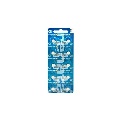 Afbeelding van 10 Stuks Renata 377 / 376 SR 626 SW G4 1.55V Alkaline horloge knoopcel batterij
