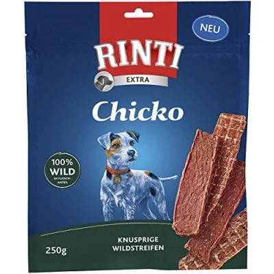 Afbeelding van 4 x 250 g Voordeelpakket RINTI Extra Chicko Wilde Honden Snacks