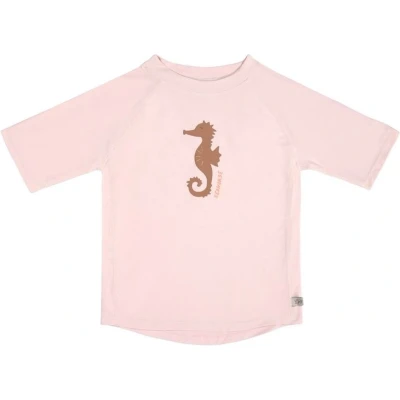Afbeelding van Lässig Zwemshirt Rashguard Korte Mouw Splash &amp; Fun Seahorse light pink, 13 18 mnd. Maat 86