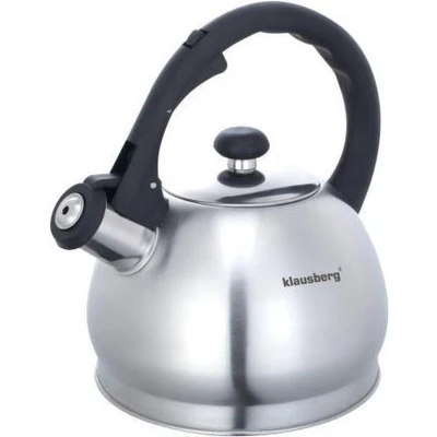 Afbeelding van Klausberg 7042 Fluitketel o.a. inductie RVS 1.8 Liter