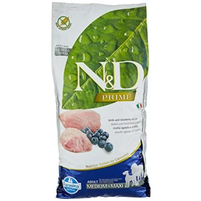Afbeelding van N&amp;D Prime hondenvoeding Lam medium/maxi 12 kg.