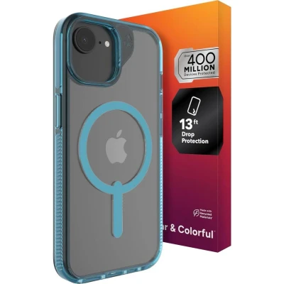 Afbeelding van Zagg Santa Cruz Snap (Apple iPhone 16e), Smartphonehoes, Blauw