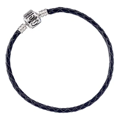 Afbeelding van Harry Potter Zwarte Lederen Bedelarmband 18cm