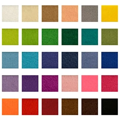 Afbeelding van Vilt Lapjes Multipack 15x20cm 1mm dik 30 vellen