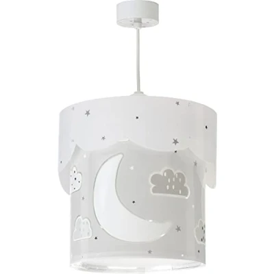 Afbeelding van Dalber Moon Kinderkamer hanglamp Grijs;Wit