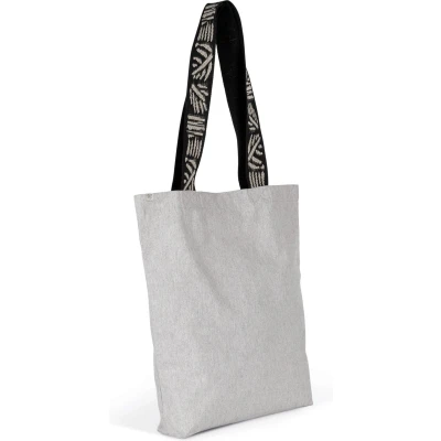Afbeelding van Kimood Gerecyclede shopper KINS115 Pebble Grey / Nippon Ecru