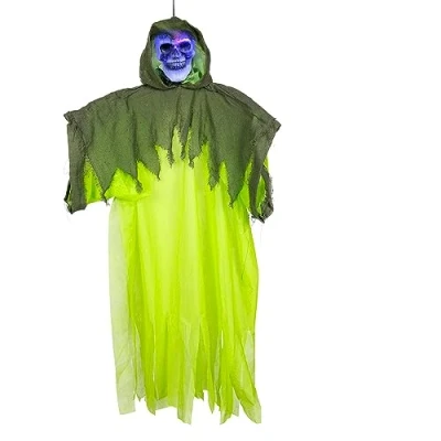 Afbeelding van Boland Decoratie Groen skelet (120 cm) Horror