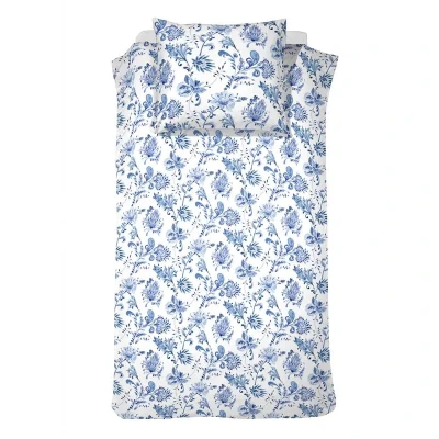 Afbeelding van Cinderella Glorie Dekbedovertrek Katoen 140x200/220 cm + 1 kussensloop 60x70 Blauw