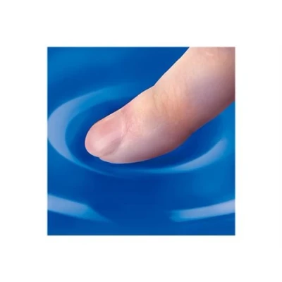 Afbeelding van Polssteun toetsenbord Fellowes Crystals gel transparant blauw