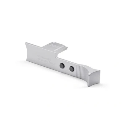 Afbeelding van Leica 19534 Duimsteun Q3, aluminium, zilver geanodiseerde afwerking