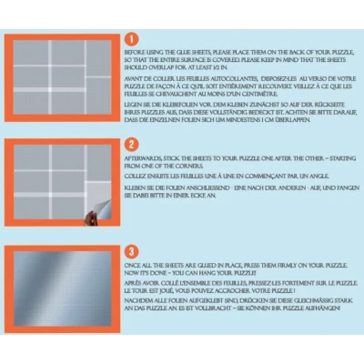 Afbeelding van Jig &amp; Puz Zelfklevende puzzelfolie voor 2000 stukjes