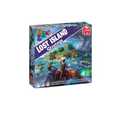 Afbeelding van Jumbo Stratego Lost Island Bordspel vanaf 8 jaar Multiplayer 4 spelers