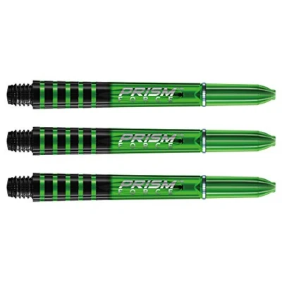 Afbeelding van WINMAU Prism Force Dartshafts, polycarbonaat, middelgroot, groen, 3 stuks