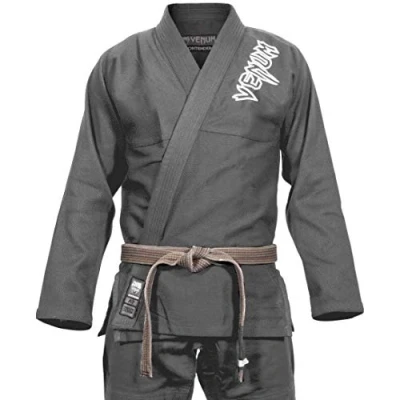 Afbeelding van Venum Contender 2.0 Kimono voor heren, grijs, FR: A2 (productiemaat: A2)