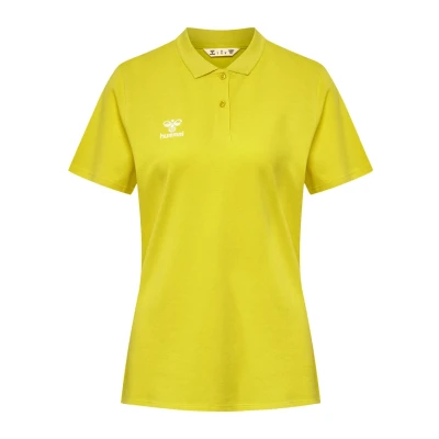 Afbeelding van Hummel Poloshirt, Dames, Maat: 44, Blazing yellow