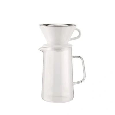 Afbeelding van Alessi Slow Coffee Filter Filterhouder en Karaf
