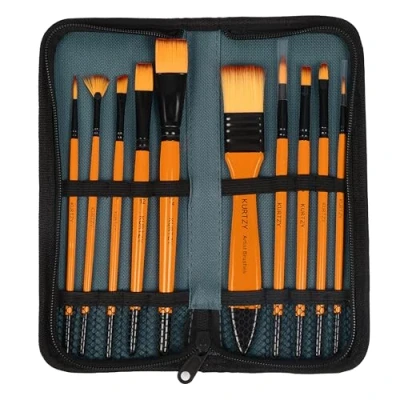 Afbeelding van Brush Set in Case 10pcs