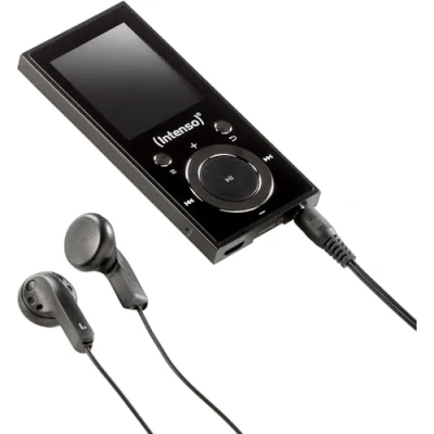 Afbeelding van (Intenso) Video Scooter BT MP3 Speler 16GB bluetooth zwart (3717470)