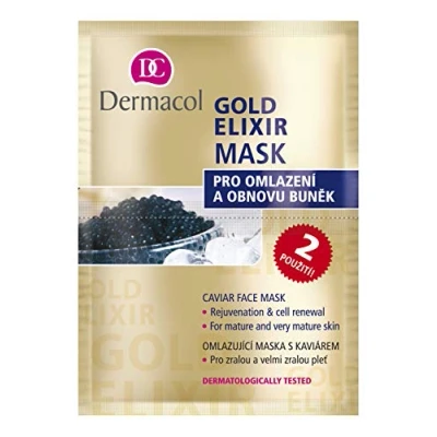 Afbeelding van Dermacol Gold Elixir caviar Face mask Rejuvenating with 16.0g