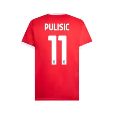 Afbeelding van AC Milan Home Replica Stadion Voetbalshirt, seizoen 2024/25, officieel, Pulisic 11, M